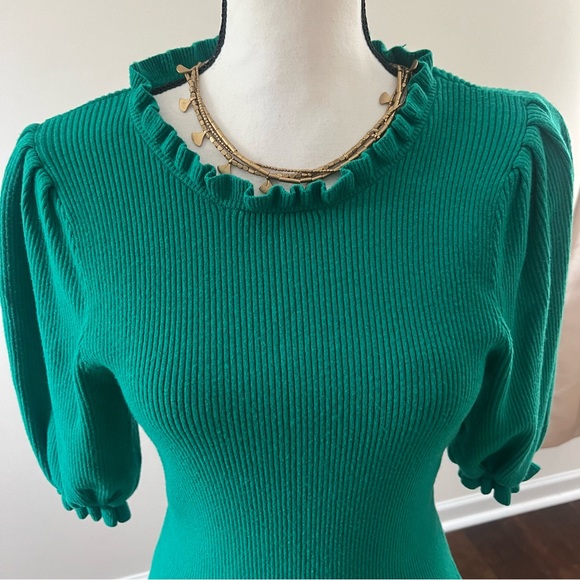 Express short sleeve in teal size small NWOT - Picture 2 of 5